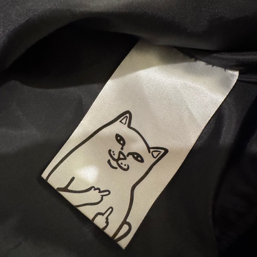 RIPNDIP RARI VARSITY JACKET (BLACK)-M - Picture 6 of 9